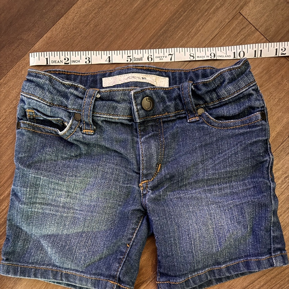 Joe's Jeans Blue Denim Shorts Girls Size 5